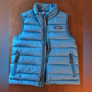Patagonia 5T - XS Blue Puffer Vest